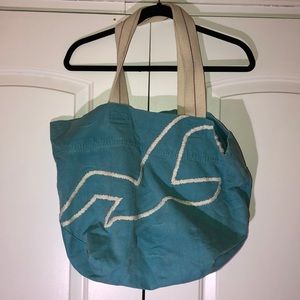 Hollister light blue overnighter